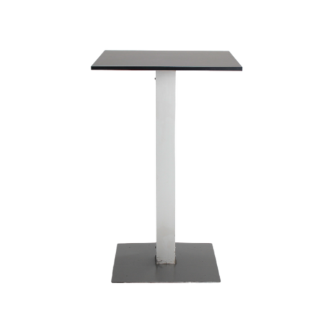 Main table high black square