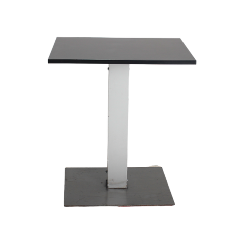 Main table low black square