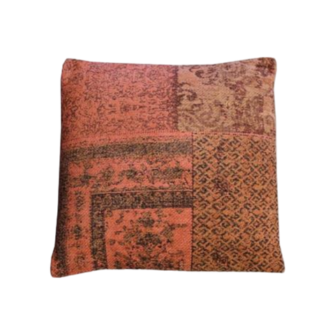 Patch pillow orange 100