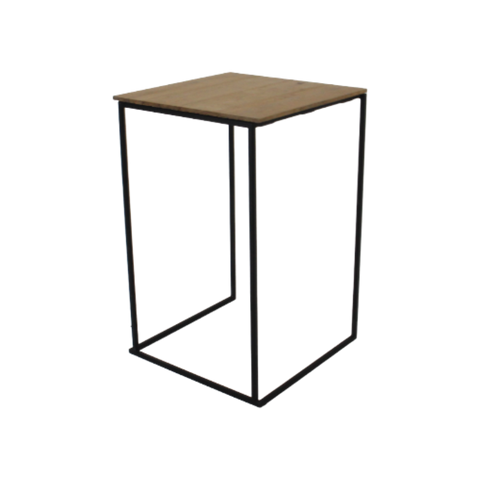 Frame table 70 black wood