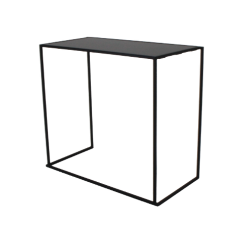 Frame table high black 115