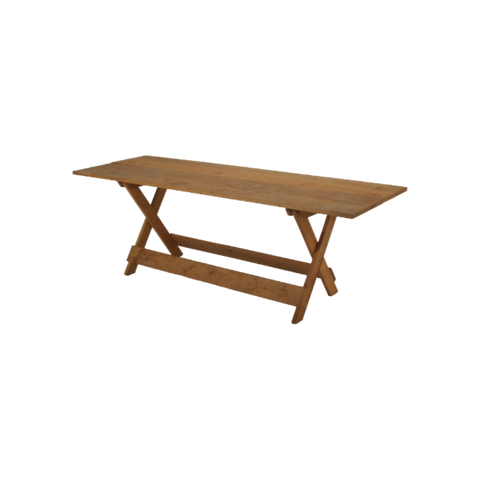 Picknick oak table