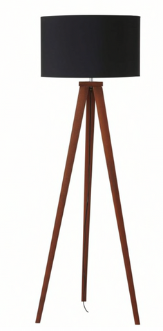 Lamp tripot zwart